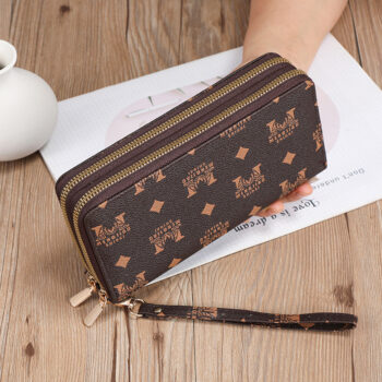 Long Wallet Clutch Mobile Phone Bag Coin Purse Zipper Bag Wallet - View 2
