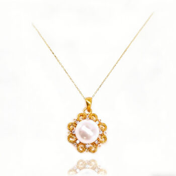 gold necklace 24K Gold SUN Necklace Jewelry Simple Choker Pendant Woman Accessories Fashion Creative Gift