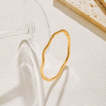 Simple Golden Bangle