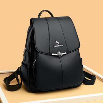 leather backpack - View 1