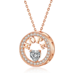 Emma Manor Necklace For Women 18k Gold Plated 925 Silver 5A Zirconia Diamond Hope Pendant Necklace - View 1