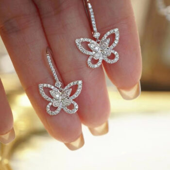 Womens Stylish Delicate Hollow-out Design Earrings - View 1