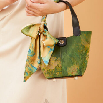 Tianxu Silk Bag Vegetable Basket Bag New Chinese Style National Style Clutch Bag - View 2