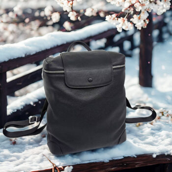 leather backpack - View 1