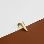 ring 1PC Wolverine Style Ring, Oversized Long Band, Creative Geometric Design, Versatile Statement Ring