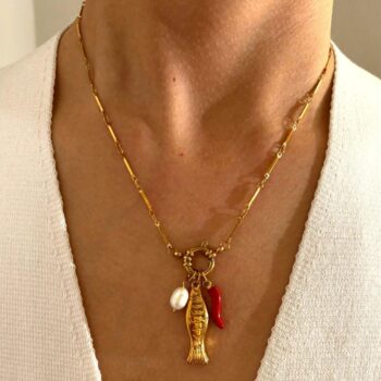 stainless steel necklace - View 1