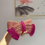 crossbody Fashion Metal Bow Clutch Crossbody Bag