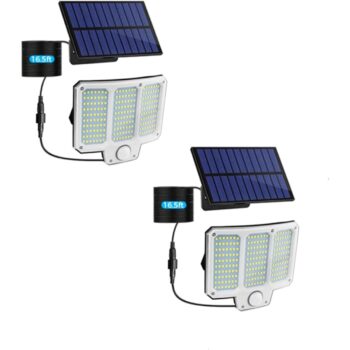 2pcs solar light