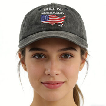 2pcs Gulf Of America Hat For Men Women - View 2