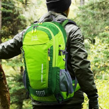 Outdoor Dual-shoulder Sports Bag, Waterproof Oxford Fabric Hiking Bag, Trekking And Travel Backpack - View 1