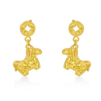 Shattered Ice Coin Earrings For Womenget Them Now And Youll Be Rolling In Cash - View 2