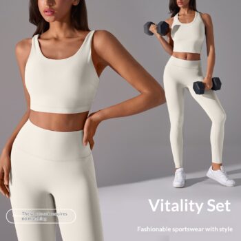 High Waisted Butt Lifting Yoga Pants Womens Stretchy Tummy Control Cropped Pants For Fitness - View 2