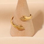 Fashion Personalized Hug Ring Adjustable Open Ring