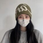 American Street Sleeve Cap Thick Double Layer Beanie Hat - View 1