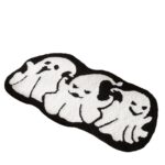 Halloween Doormat Faux Cashmere Foot Mat Water-absorbent For The Bathroom - Okita Shop