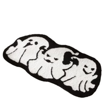 Halloween Doormat Faux Cashmere Foot Mat Water-absorbent For The Bathroom - Okita Shop