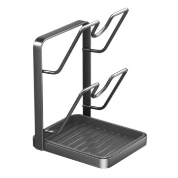 No-Drill Multi-Layer Pot Lid Rack And Spatula Storage Rack - Okita Shop