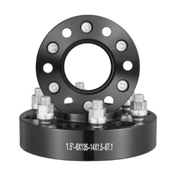Wheel Spacers, 1.5" 6"x5.3" Wheel Adapters, 6 Lug Forged Spacer, 87.1 Mm Bore Hu - Okita Shop