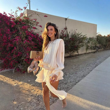 Womens Fashion Asymmetrical Fitted Skirt And Shorts Set