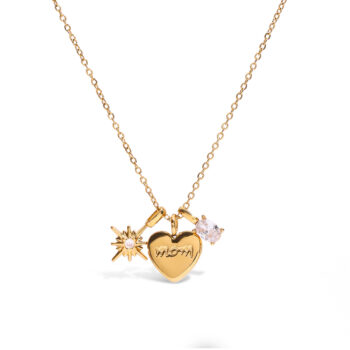 Love Light Luxury Niche Non Fading Necklace - View 2