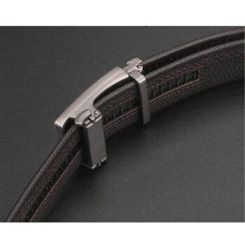men belt leather Men Belt Leather Belt For Men With Anti-Scratch Buckle Control Design For Formal Work Or Casual