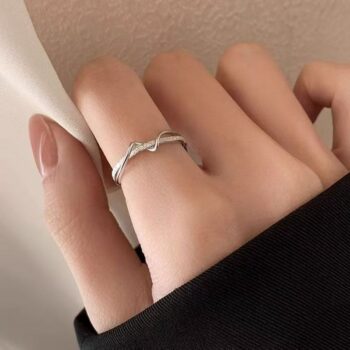 ring 1PC Beautiful Classic Style Engagement Ring, Exquisite Color, Elegant Bridal Wedding Party Accessory, Perfect Gift Jewe