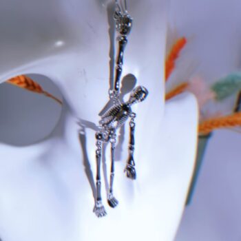 earrings Gothic Skeleton Dangle Earrings